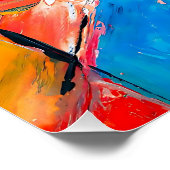 Poster Art Abstrait Urban Pulse (Coin)