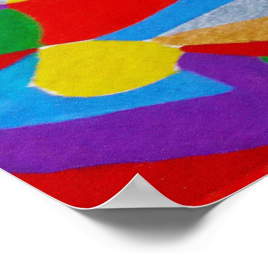 Poster Art Acrylique Du Sable (Coin)