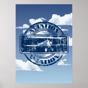Poster Art aéronautique