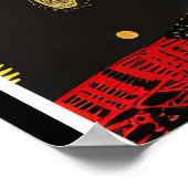 Poster Art Africain Femmes (Coin)