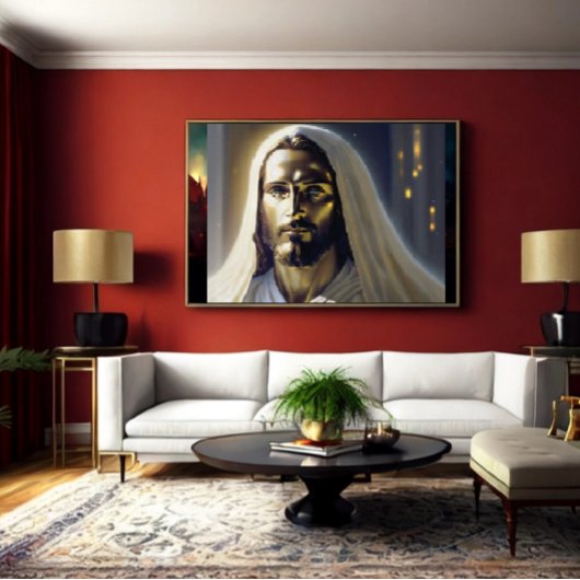 Poster Art AI - Jésus Christ