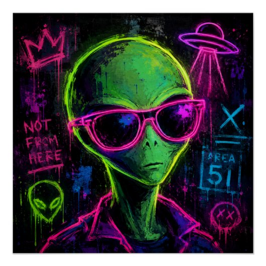 Poster Art Alien (Devant)