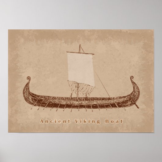 Poster Art ancien de bateau (Devant)
