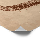 Poster Art ancien de bateau (Coin)