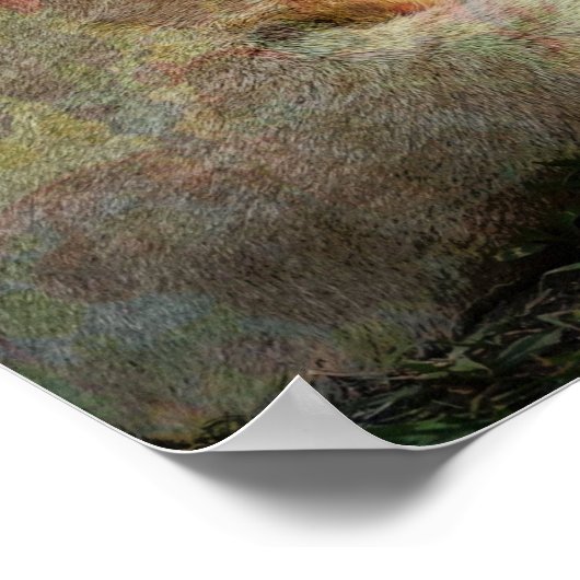 Poster *~* Art AP23 LIONESSE Abstraite RAINBOW Artistique (Coin)