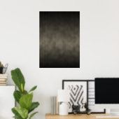 Poster Art Arrière - plan gris chaud Goth Ombre (Bureau à domicile)