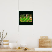 Poster Art Art Fractal Plancher Forêt (Cuisine)