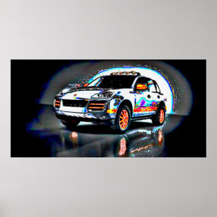 Poster Art automobile