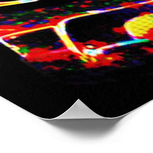 Poster Art automobile (Coin)