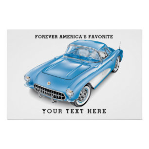 POSTER ART AUTOMOBILE C-ONE