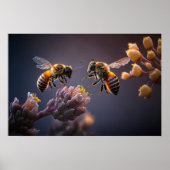 Poster Art Bees (Devant)