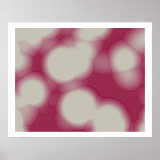 Poster Art Biologique Polymerisé Plastique 03