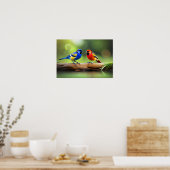 Poster Art Birds (Cuisine)