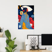 Poster Art Boho Africaine (Bureau à domicile)
