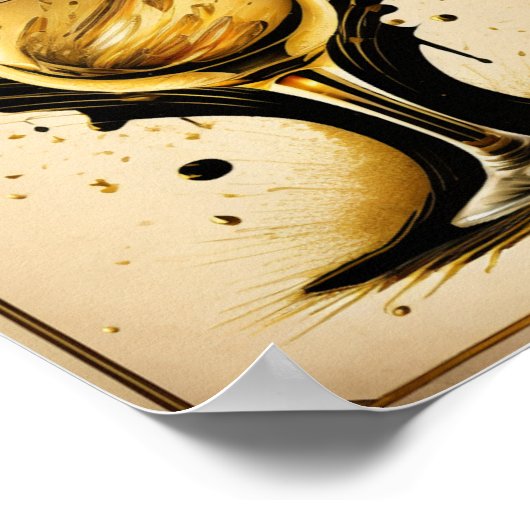 Poster Art boisson (Coin)