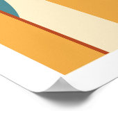 Poster Art Botanique Moderne Du Milieu Du Siècle, (Coin)