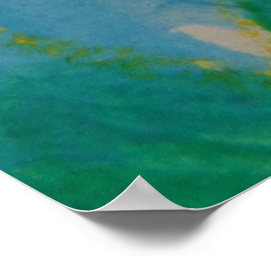 Poster Art by Children, Aquarelle Peinture, Tulipe, Poste (Coin)