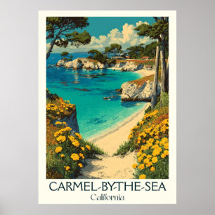 Poster Art Carmel-by-the-Sea California