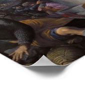 Poster Art catholique baroque Résurrection de Jésus Pâque (Coin)