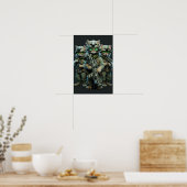 Poster Art Chats Militaires (Cuisine)