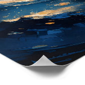 Poster Art chrétien Jésus marcher sur l'eau Imprimable (Coin)