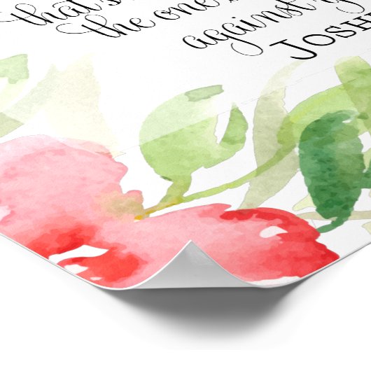 Poster Art chrétien | Joshua 1:5 (Coin)