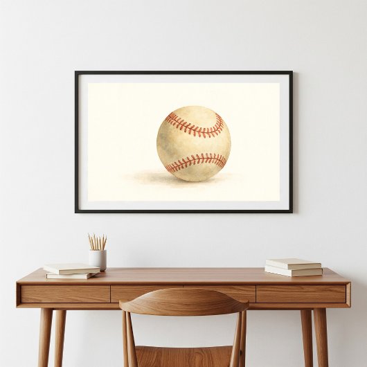 Poster Art classique du baseball