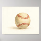 Poster Art classique du baseball (Devant)