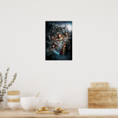 Poster Art clé (Cuisine)