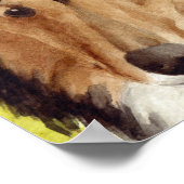 Poster Art Collie (Coin)
