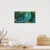 Poster Art Concept Forêt Subnautica Kelp (Cuisine)