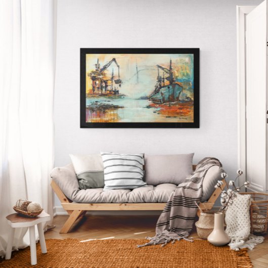 Poster Art contemporain