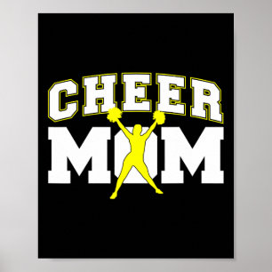 Poster Art cool pour maman de cheerleaders pour femmes Ch