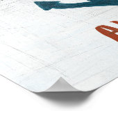 Poster Art côtier | Ancres absentes (Coin)