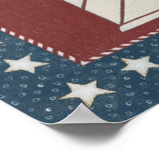 Poster Art côtier | Phare en rouge (Coin)