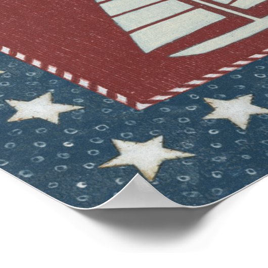 Poster Art côtier | Voilier en rouge (Coin)