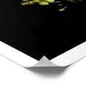 Poster Art culinaire moderne de fourchette pour espaces d (Coin)