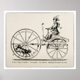 Poster Art cycliste, énergie et locomotion Imprimer