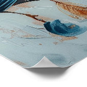 Poster Art d'aquarelle Blue Jay (Coin)