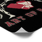 Poster Art De 8 Membres Muay Thai (Coin)