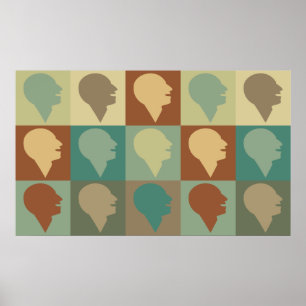 Poster Art de bruit de pathologie de langue de la parole