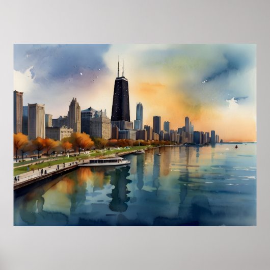 Poster Art de Chicago (Devant)