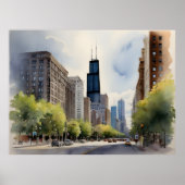 Poster Art de Chicago (Devant)