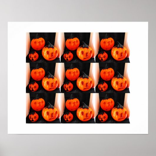 Poster art de citrouilles uniquement (Devant)