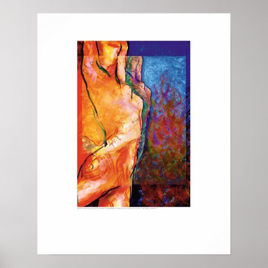 Poster Art de couverture - Danse de feu - Montreuil (Devant)