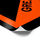 Poster Art de cuisine coréen Kimchi (Coin)