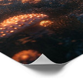 Poster Art de fantasy forestière (Coin)