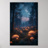 Poster Art de fantasy forestière (Devant)
