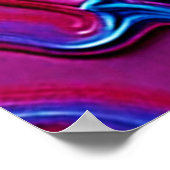 Poster Art de fusion colorimétrique (Coin)