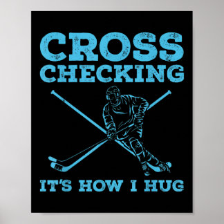 Poster Art de hockey sur glace Cool Hommes Femmes Amateur